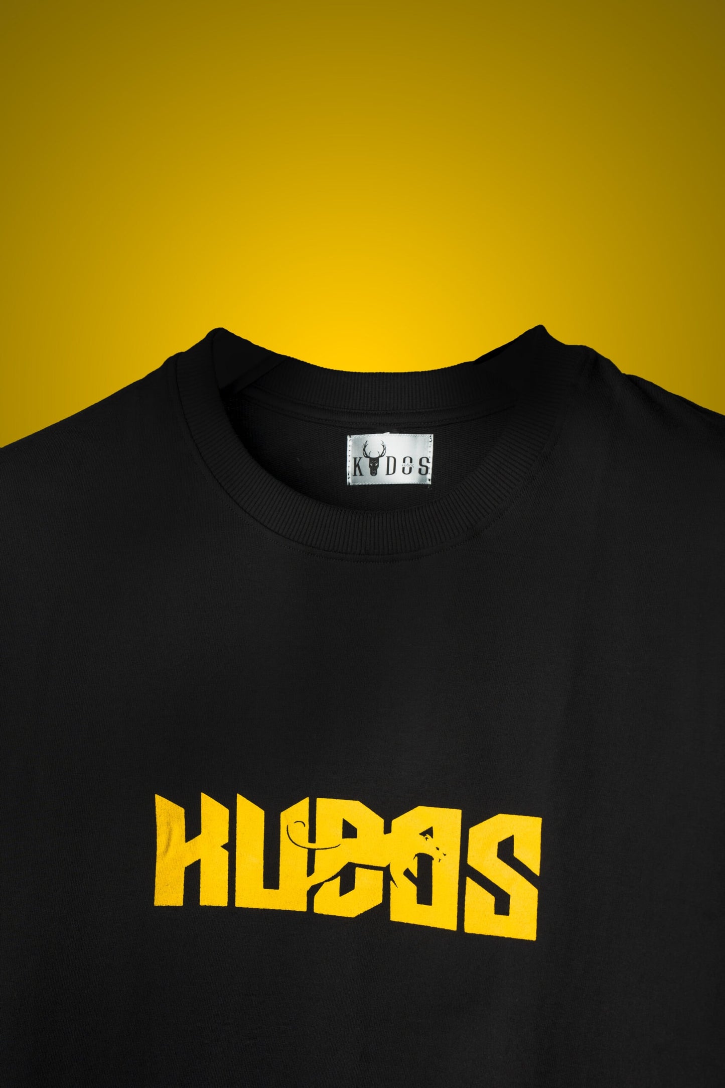 MIDNIGHT LEOPARD BLACK T SHIRT